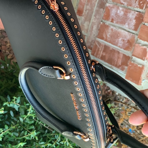 Michael kors Emmy Large dome satchel bag black - Picture 6 of 8